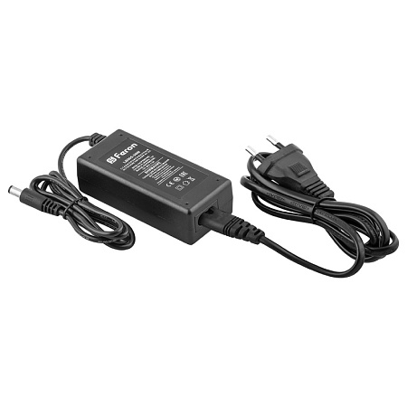 Трансформатор электронный для светодиодной ленты 30W 12V (драйвер), LB005 FERON - фото