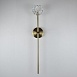 Бра Boule De Cristal Long Sconce Brass Imperiumloft 185376-22 - фото