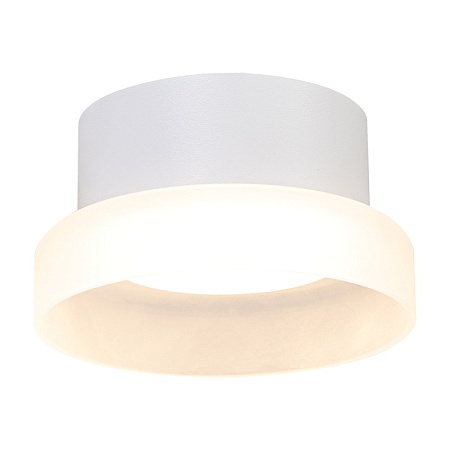 Светильник потолочный Feron HL460 Barrel OPAL 12W, 230V, GX53, белый - фото