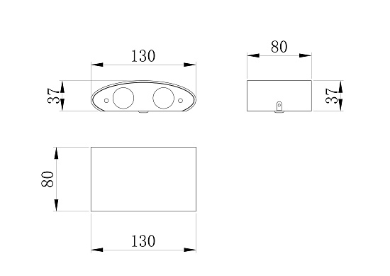 Архитектурная подсветка Outdoor Strato O417WL-L4W3K - фото