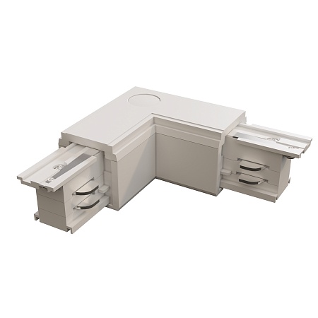 Коннектор угловой внутренний Trinity белый - фото