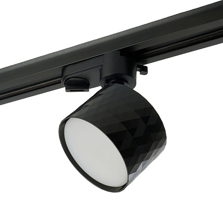 Светильник Feron AL176 трековый однофазный на шинопровод под лампу GX53, черный - фото