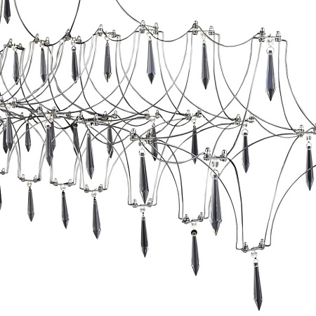 Светильник подвесной ST-Luce Хром/Прозрачный LED 1*23W 4000K SL6603.103.23 - фото