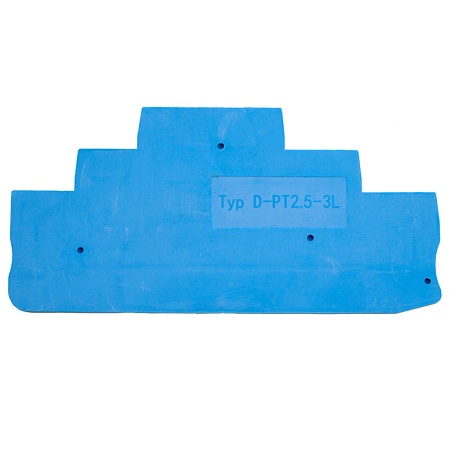 Торцевая заглушка для ЗНИ LD579 4 мм² (JXB PT 4), синий LD579-1-40 - фото