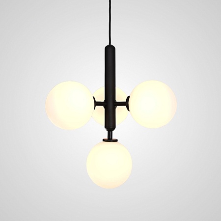 Подвесной Светильник Raffin 4 White Black Imperiumloft 177909-26 - фото