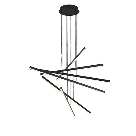 Люстра подвесная ST-Luce Черный/Белый LED 1*100W 4000K SL394.423.06 - фото