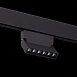 Магнитный трековый светильник Черный LED 1*6W 3000K 532Lm Ra>80 36° IP20 L120xW22xH134 ST362.436.06 - фото