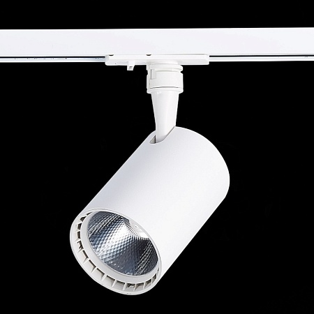 Св-к трек. Белый LED 1*20W 3000K 1 800Lm Ra≥90 36° IP20 L118xW78xH174 100-240V ST351.536.20.36 - фото
