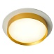 Светильник встраиваемый Feron DL507 потолочный GX53 белый + золото круг - фото