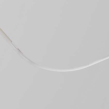 Коннектор радиусный R300 Exility встраиваемый белый - фото