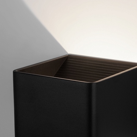 Настенный светодиодный светильник Corudo MRL LED 1060 черный Elektrostandard - фото