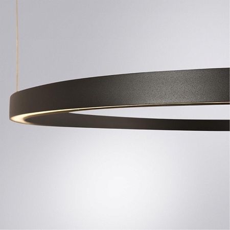 Подвесная люстра Arte Lamp SMOOTH A2223SP-1BK - фото