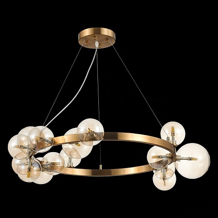 Светильник подвесной ST-Luce Бронза/Коньячный G4 15*5W SL1165.303.15 - фото