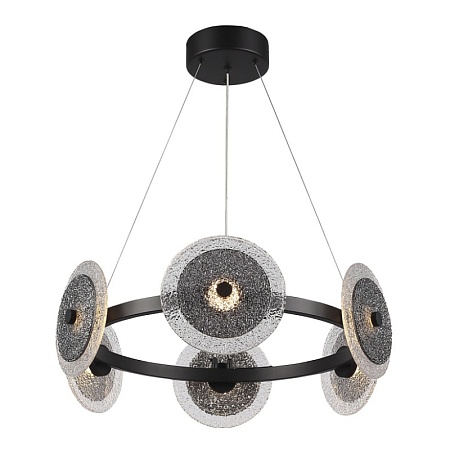 Светильник подвесной ST-Luce черный/дымчатый LED 1*34W 4000K SL6142.433.01 - фото