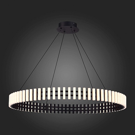 Люстра подвесная ST-Luce Черный/Белый LED 1*40W 3000K SL6203.403.40 - фото