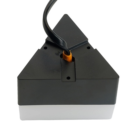 Светильник светодиодный Feron AL4023 IP20 3W 4000К, пластик, черный 70*70*55мм - фото