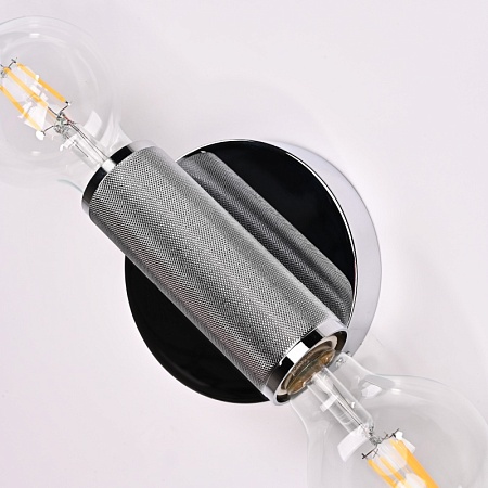 Бра Rh Utilitaire Inline Sconce Silver Imperiumloft 123280-22 - фото