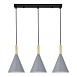 Светильник подвесной Черный/Серый E27 3*40W SLE1255-413-03 - фото