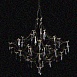 10259/800 Gold Asfour Подвесной светильник LOFT IT Mira - фото