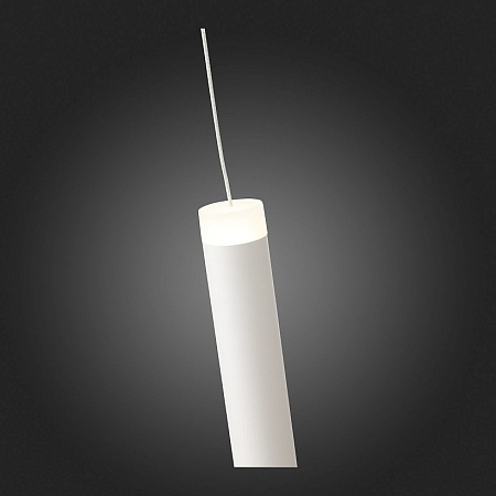 Светильник подвесной ST-Luce Белый, Алюминиевый/Белый LED 1*6W 3000K SL1591.503.01 - фото