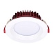 Св-к встр. Белый LED 1*12W 4000K 960Lm Ra80 100° IP44 D115xH47 100-240VV ST752.548.12 - фото