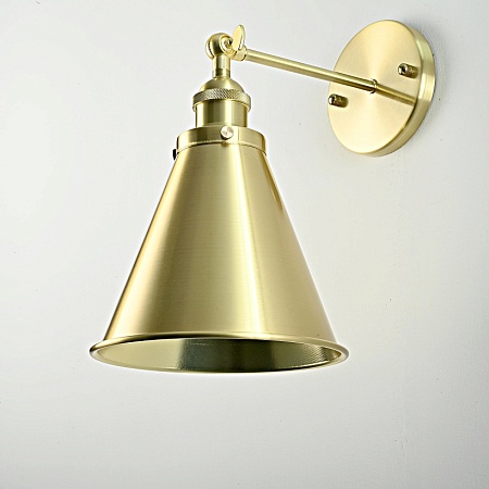 Бра Cone 20Th C.factory Filament Gold Ii Imperiumloft 84942-22 - фото