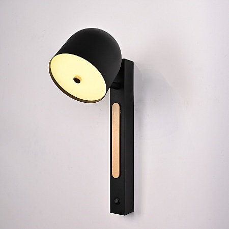 Светодиодное Бра Vic Wall Black Imperiumloft 204240-26 - фото