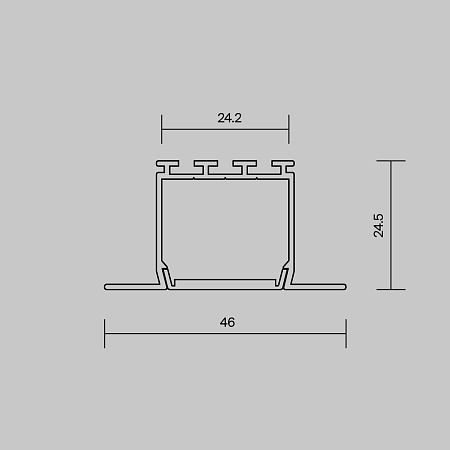 Профиль Led Strip 632001 - фото