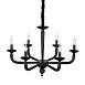 Люстра подвесная ST-Luce Черный E14 6*40W SL1114.403.06 - фото