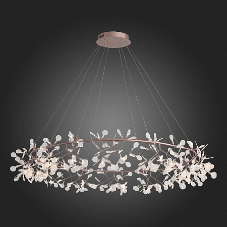 Люстра подвесная ST-Luce Медный/Белый LED 324*0,5W 3500K (из 2-х коробок) SL379.203.324 - фото