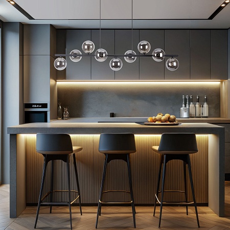 Подвесной светильник TK Lighting 5667 Estera Black - фото