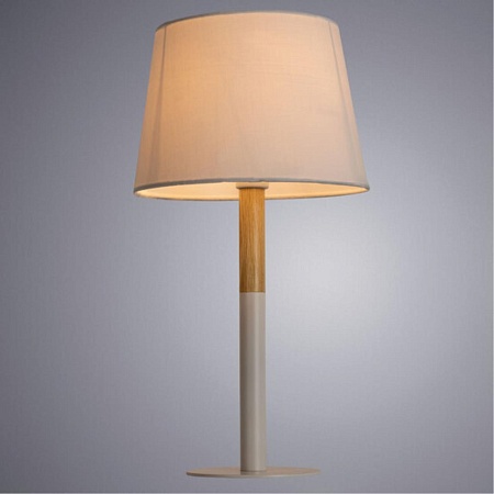 Декоративная настольная лампа ARTE LAMP A2102LT-1WH - фото