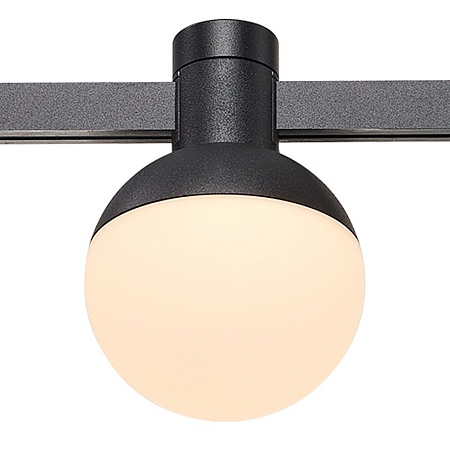 Магнитный трековый светильник FARM Черный LED 1*5W 3000K 78Lm Ra90 120 IP20 D75xH109 24 ST815.406.05 - фото