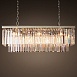 Люстра Rh 1920S Odeon Clear Glass Fringe Nickel Imperiumloft 75652-22 - фото