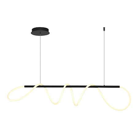Светильник подвесной ST-Luce Черный/Белый LED 1*45W 3000K SL6102.403.45 - фото