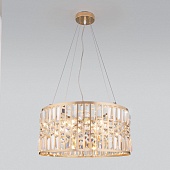 Подвесной светильник Eurosvet 10125/5 золото/прозрачный хрусталь Strotskis Smart (10116/5)