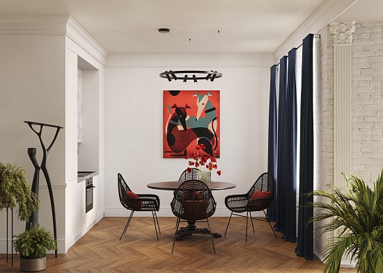 Подвесной светильник Maytoni Satellite MOD102PL-L42BK - фото