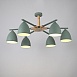 Потолочная Люстра Noa 6 Mint Imperiumloft Imperiumloft 183467-26 - фото