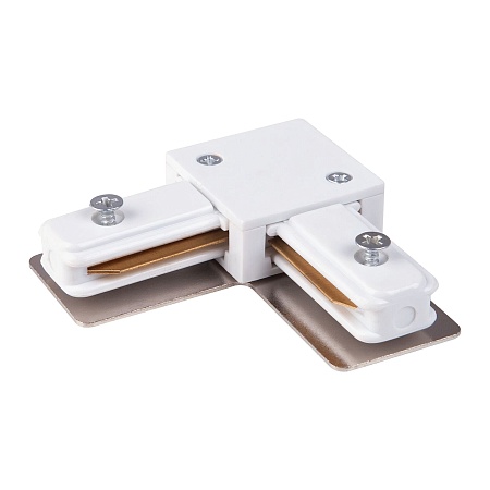 Коннектор угловой для однофазного шинопровода белый TRC-1-1-L-WH Elektrostandard - фото