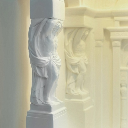 10355B Гипсовый встраиваемый светильник под покраску LOFT IT Antique - фото