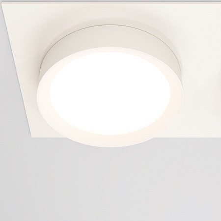 Встраиваемый светильник Technical Hoop DL086-02-GX53-SQ-W - фото