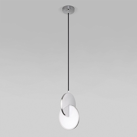 Подвесной светильник Eurosvet 50225/1 LED хром - фото