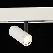 Магнитный трековый светильник Белый, Черный LED 1*8W 4000K 650Lm Ra&gt;90 36° IP20 D42xH13 ST808.546.08