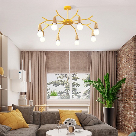 Потолочная Люстра Les Color D95 Pink Imperiumloft 220513-23 - фото