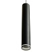 Светильник потолочный Feron ML1008 Barrel LUNA levitation на подвесе MR11 35W 230V, черный 40*250 - фото