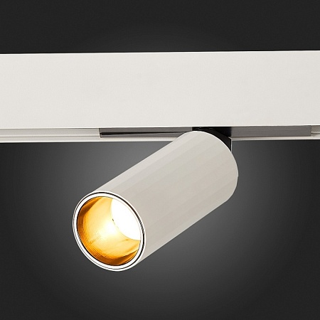 Магнитный трековый светильник Белый LED 1*12W 4000K 700Lm Ra>90 IP20 D50xH173 48VV ST807.546.12 - фото