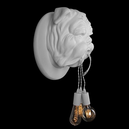 10177 White Настенный светильник LOFT IT Bulldog - фото