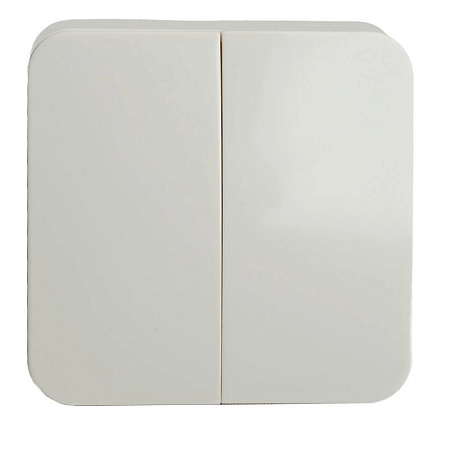 Розетка 3-местная с/з открытой установки, STEKKER, 250В, 16А, IP20, серия София, серебро, MST16-13-03 - фото