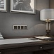 Накладка для розетки IP20 бронзовый WL12-SKGS-IP20-CP - фото