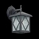 Светильник уличный настенный ST-Luce Черный/Черный, Прозрачный E27 1*60W SL084.411.01 - фото